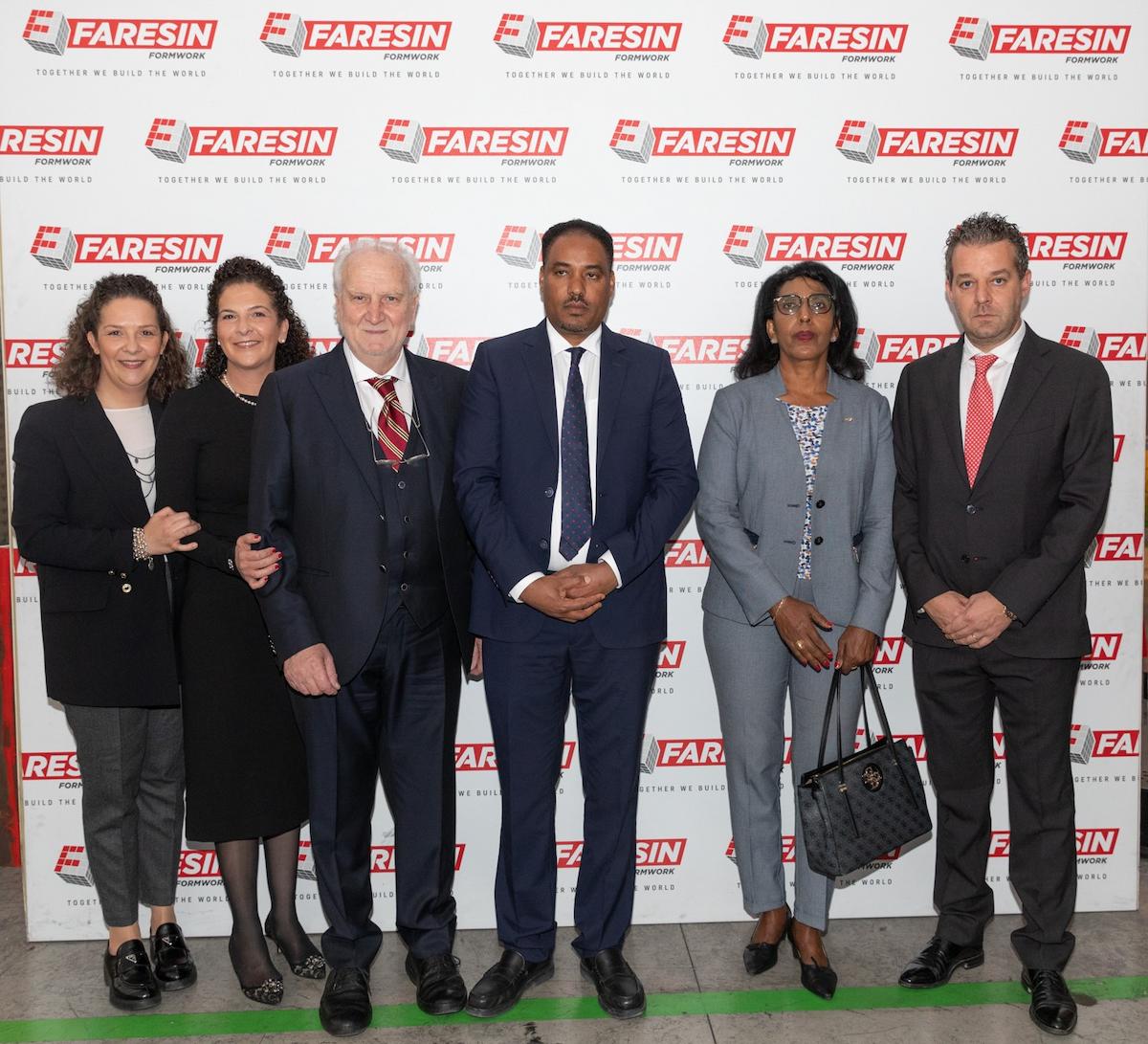 Faresin Formwork and Ethio Engineering Group sign an agreement