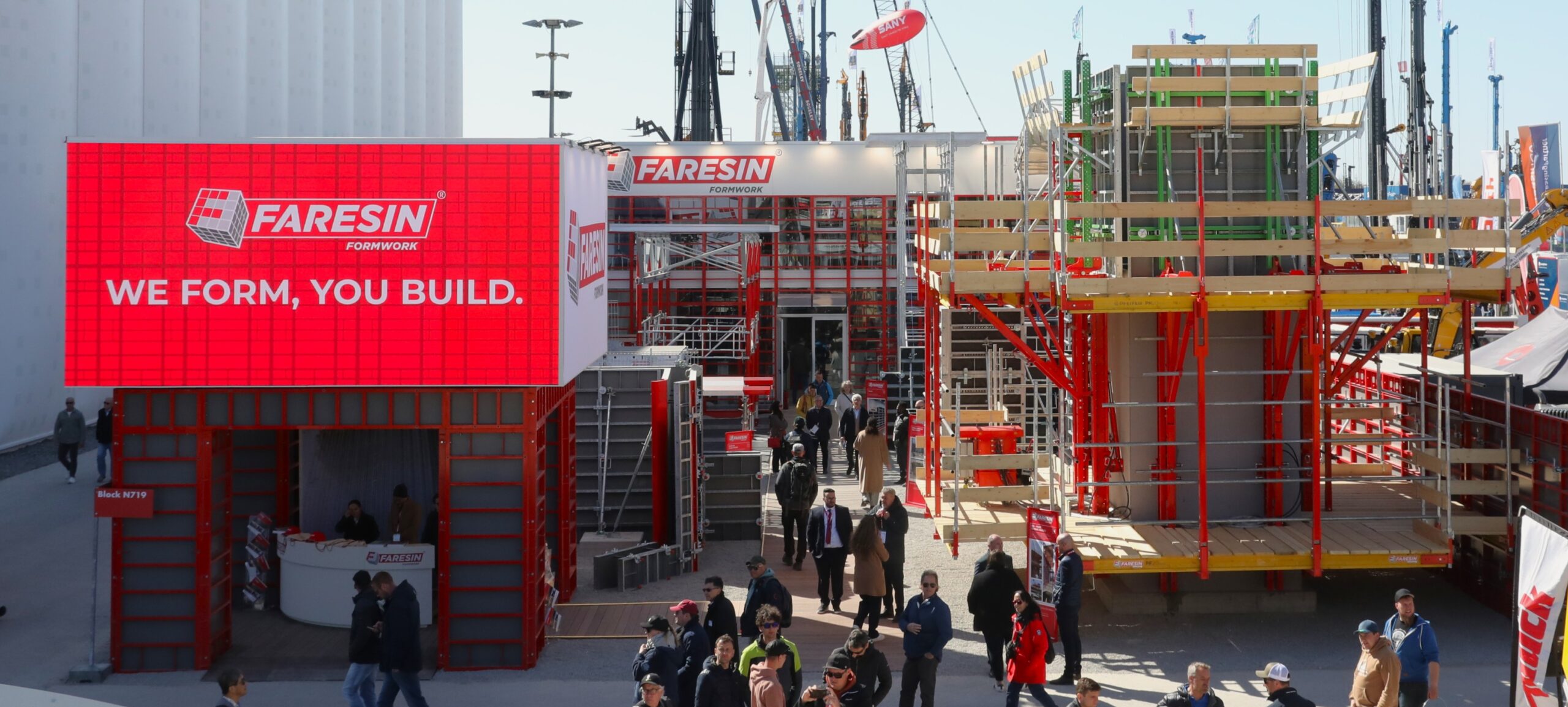 Faresin Formwork presents the latest construction innovations at Bauma 2025
